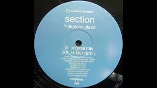 Section – Nakatomi Plaza Strider Remix 2006 [upl. by Mihar438]