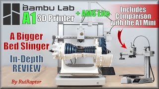 NEW 👉 Bambu Lab A1  DETAILED REVIEW Full Analysis amp Comparison with A1 Mini [upl. by Bringhurst]