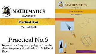 Practical No6  Class 10th Mathematics Practical book answer  std 10th maths practical pdf [upl. by Nylrats]