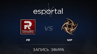 Funny start epic end PR vs NiP Esportal Quali Finals Game 2 [upl. by Derwood]