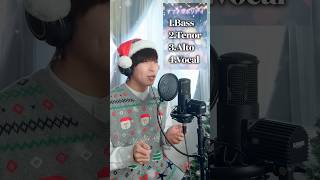 口だけでクリスマスCMソング🎅すてきなホリデイ❄︎ beatbox acapella [upl. by Sotos733]