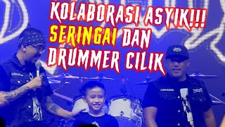 SERINGAI ft JOJO Drummer Cilik  Dilarang Di Bandung Live  High Octane Denim Release Party 2022 [upl. by Nnaylloh]