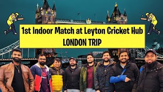 LONDON Cricket diaries 🌉Cricket match in nets 😍 1st of a kind 🔥 [upl. by Renzo]