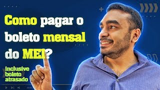 Mensalidade MEI  Como Gerar o DAS e Pagar o Boleto da Taxa Mensal do Microempreendedor Individual [upl. by Yahska]