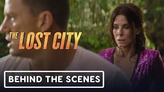 The Lost City Leeches Scene  Behind The Scenes  Channing Tatum Sandra Bullock [upl. by Lanti]