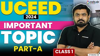 Important Topic of UCEED 2024 Part  A  UCEED 2024 Key Topics  UCEED Exam Preparation 2024 [upl. by Donni667]