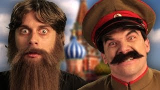 Rasputin vs Stalin Epic Rap Battles of History [upl. by Airakaz]