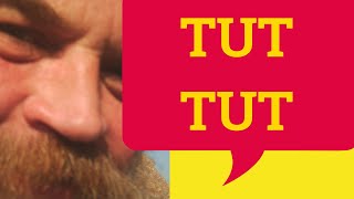 🔵 Tut Tut Meaning  Tut Tut Sound Define Tut  Tuts Tutting Tutted  British English Pronunciation [upl. by Ailemac]