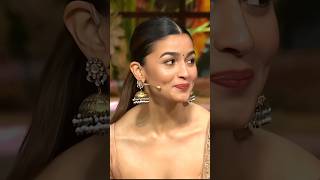 Telugu Mein Alia Bhatt Ne Di Kapil Ko Kiss 😜🥰💋😂 shorts aliabhatt shortvideo [upl. by Yrtua]