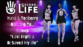 Second Life Yuna amp Tonberry Dancing To Indeep  quot Last Night A DJ Saved My Lifequot [upl. by Lemieux]