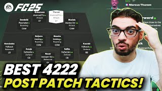 SLOW BUILDUP META 4222 FORMATION AND CUSTOM TACTICS  FC 25 ULTIMATE TEAM [upl. by Adnat26]