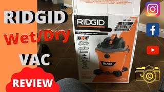 Ridgid HD1200 Wet Dry Vac 12 Gallon Review [upl. by Thirzi]