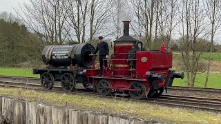 Trains trams and traction engines Beamish steam extravaganza 060424 [upl. by Ahsikat863]