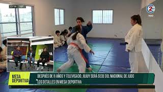 La presencia de la Peque Pareto jerarquiza el Nacional de Judo en Jujuy [upl. by Terrag36]