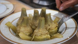 CARCIOFI ALLA ROMANA La vera ricetta originale e tradizionale [upl. by Nered]