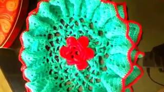 Tuto crochet Napperon au crochet [upl. by Gromme]