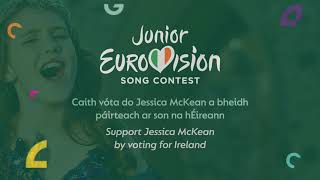 Junior Eurovision 2023  Caith vóta do Jessica McKean  TG4 [upl. by Platt]