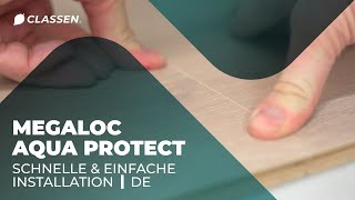 megaloc aqua protect  schnelle und einfache Installation [upl. by Forras]