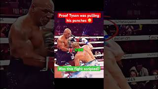 Proof that Mike Tyson vs Jake Paul was rigged boxing [upl. by Noyad]