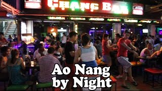 Ao Nang Nightlife Ao Nang Krabi Thailand by Night Restaurants Bars Shopping amp Street Food [upl. by Inesita]