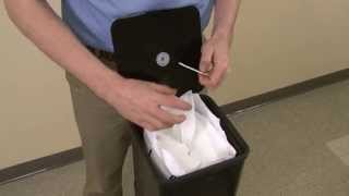 Loading a Refill for a PURELL® Hand Sanitizing Wipes Stand [upl. by Jung]