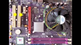 Inside The Motherboard ECS 945GCTM by Ricardo Arenas [upl. by Evilo]