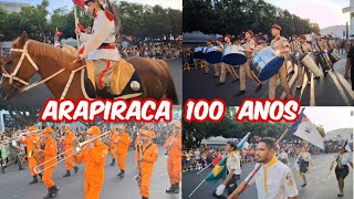 DESFILE CÍVICO DA EMANCIPAÇÃO POLÍTICA DE ARAPIRACA  EP01 [upl. by Nilok]