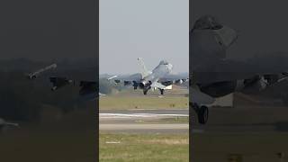 F16 touches down at RAF Mildenhall from Aviano Italy [upl. by Aennil]