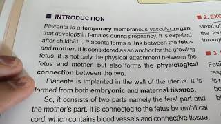 Placenta  hormones secreted by placenta  NEET prep  Tarangini GOSWAMI  umbilical cord [upl. by Annaert871]