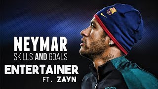 Neymar Jr  Entertainer ft Zayn Malik [upl. by Senilec]