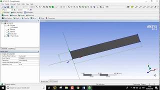 Simulation écoulement laminaire entre deux plaque planeécoulement de poiseuille  ANSYS 15 [upl. by Kella]