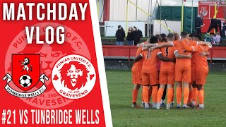 Can Punjab Finally Beat The Wells Away  Punjab United 202324 Matchday Vlog 21 vs Tunbridge Wells [upl. by Ailin204]