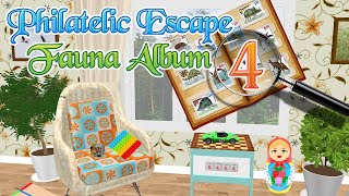 Philatelic Escape Fauna Album 4  Gameplay Video Walkthrough Part 13 [upl. by Luapleahcim360]