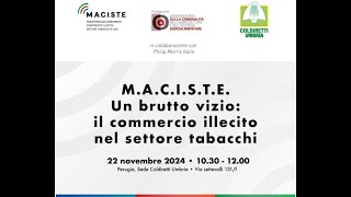 Enrico Fiorenza  Progetto MACISTE Perugia 22112024 [upl. by Ivie]