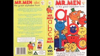 Mr Men ABC  The Great Alphabet Hunt VHS 1992 [upl. by Vedetta]