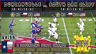 1 Duncanville 8 USA vs 2 South Oak Cliff Football  FULL GAME [upl. by Tehc826]