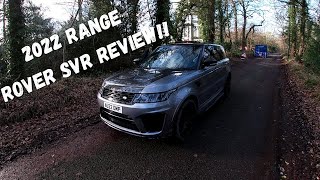 2022 LAND ROVER RANGE ROVER SVR CARBON EDITION REVIEW [upl. by Emmeram]