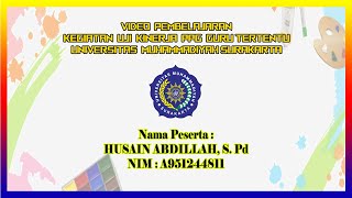 VIDEO 30 Menit UKIN  HUSAIN ABDILLAHS Pd  A951244811 [upl. by Fawn373]