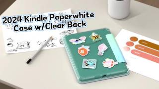 2024 Kindle PaperwhiteKindle Colorsoft Case with Clear amp Soft TPU Back  Slim Cute amp Durable [upl. by Pritchett]