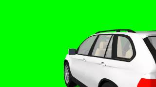 BMW X5 drive  green screen effects  free use [upl. by Nerti615]