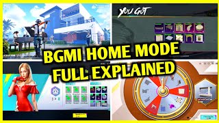 😍BGMI HOME MODE FULL EXPLAINED  HOW TO LEVEL UP FASTER IN HOME  HOW TO MAKE HOME EASILY [upl. by Dumas]