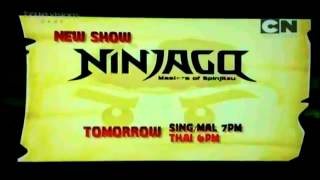 Cartoon Network Asia  Ninjago Masters of Spinjitzu 15sec with Schedule Promo [upl. by Eyahsal497]