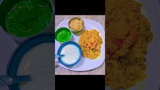 Tehri recipe without onion and garlic NAVRATRI SPACIAL day 7 shorts food navratri [upl. by Hannan]