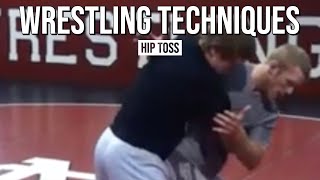 WRESTLING TECHNIQUES  GRECO ROMAN  Simple Hip Toss [upl. by Xuagram]