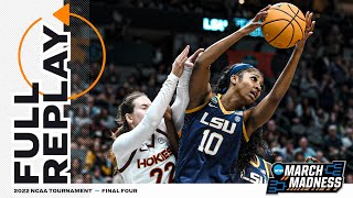 LSU vs Virginia Tech  2023 NCAA women’s Final Four  FULL REPLAY [upl. by Itsur]