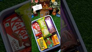 Chocolate Lunch BoxCakeDairy Milk CadburyFruiti KitKat viralreel viralvideo [upl. by Esinned771]