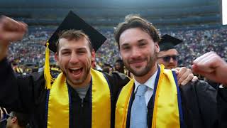 University of Michigan Spring Commencement Celebrations [upl. by Oretos75]