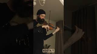 Kosta T 🎻 violin violinist скрипка music improvisation solo скрипач авангард avantgarde live [upl. by Atyekram]