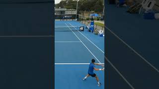 Marc Polmans231 Vs Zura Tkemaladze 706 266464 ATP75 Playford Round 1 tennis atpchallenger [upl. by Akimak313]