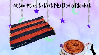 Attempting to Knit my Dad a Blanket  Part 1 [upl. by Valry476]